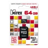 SD Micro 64 GB MIREX Class 10 UHS-I с адаптером